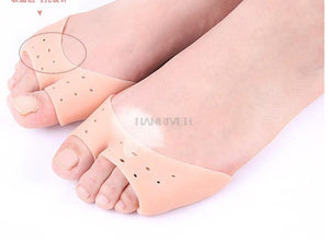 1 Pair Soft Silicone Moisturizing Gel Socks For Foot Care
